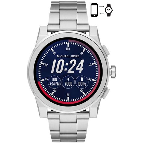 grey michael kors|michael kors grayson smartwatch price.